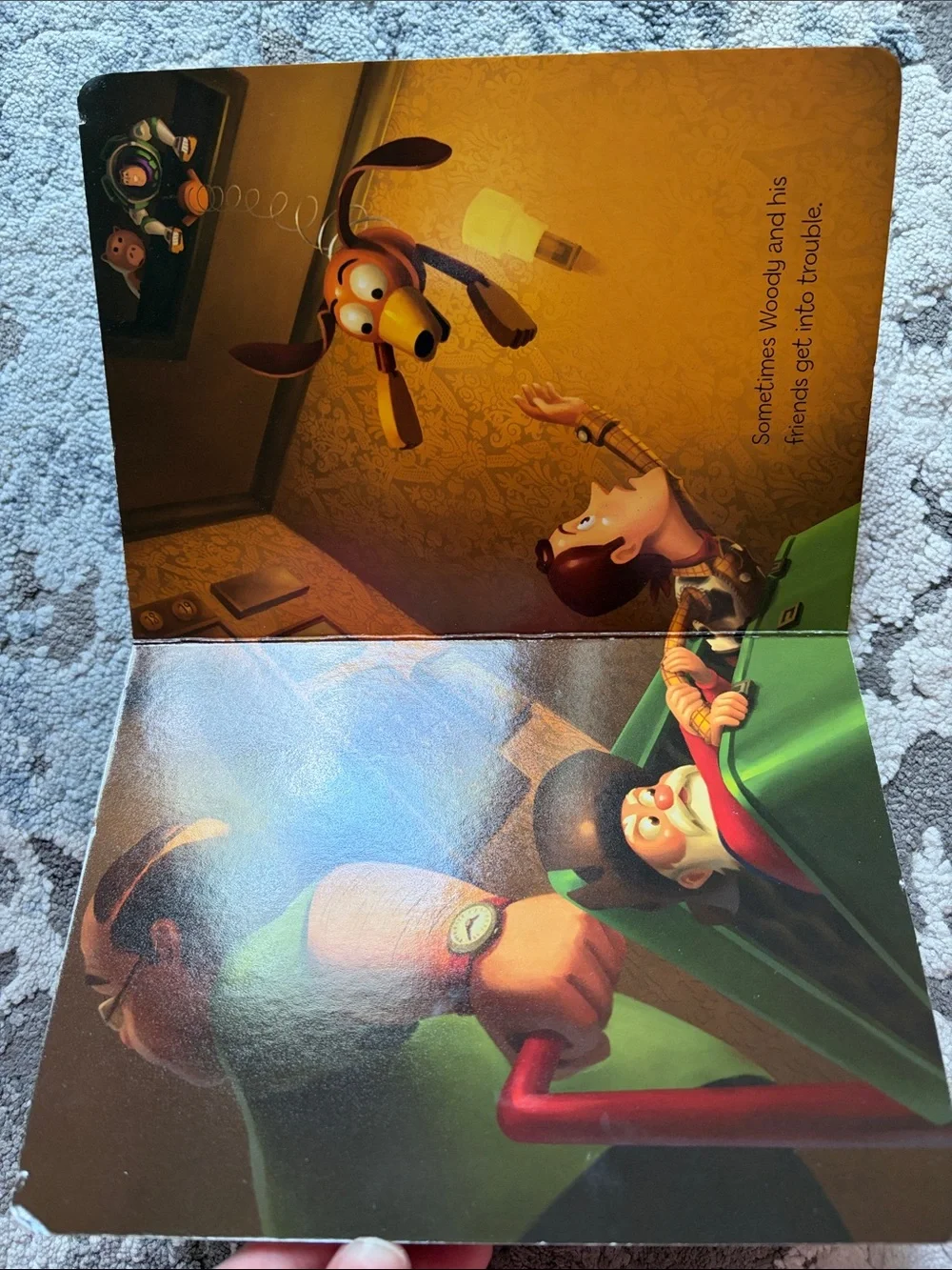 ❤️$3 Toy Story Woody Board Book